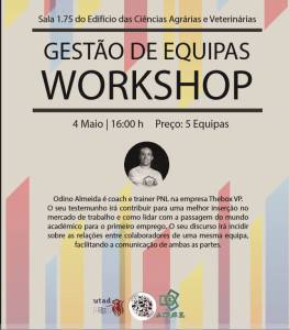 Workshop de Gestão de Equipas - 04/05/2016